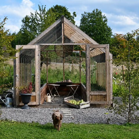 A Nordwood glass room in an owner's garden