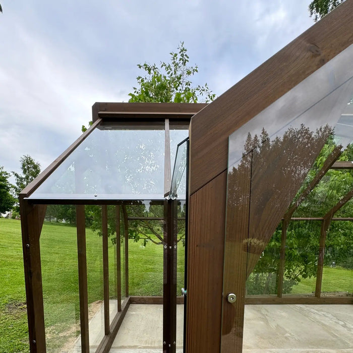 THE PRETTIEST GREENHOUSE WE'VE BUILT