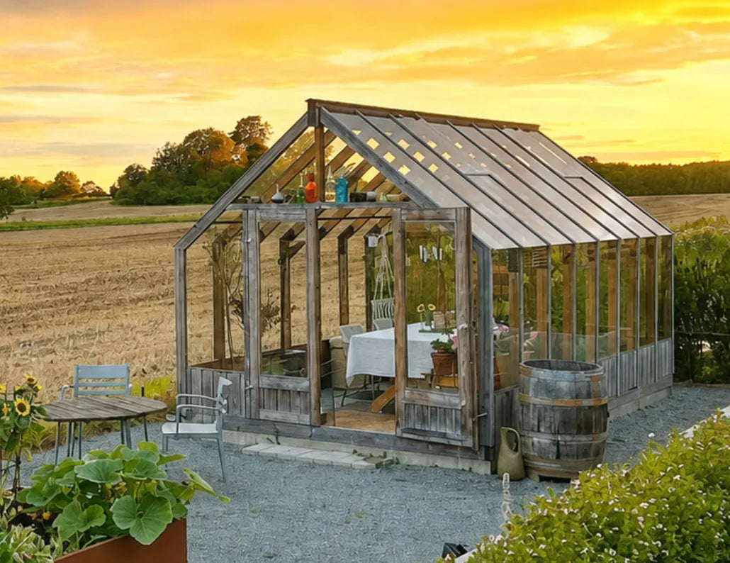 THE GREENHOUSE YOU PUT IN THE BEST CORNER OF YOUR YARD
